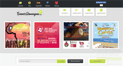 Desktop Screenshot of eventsromagna.com